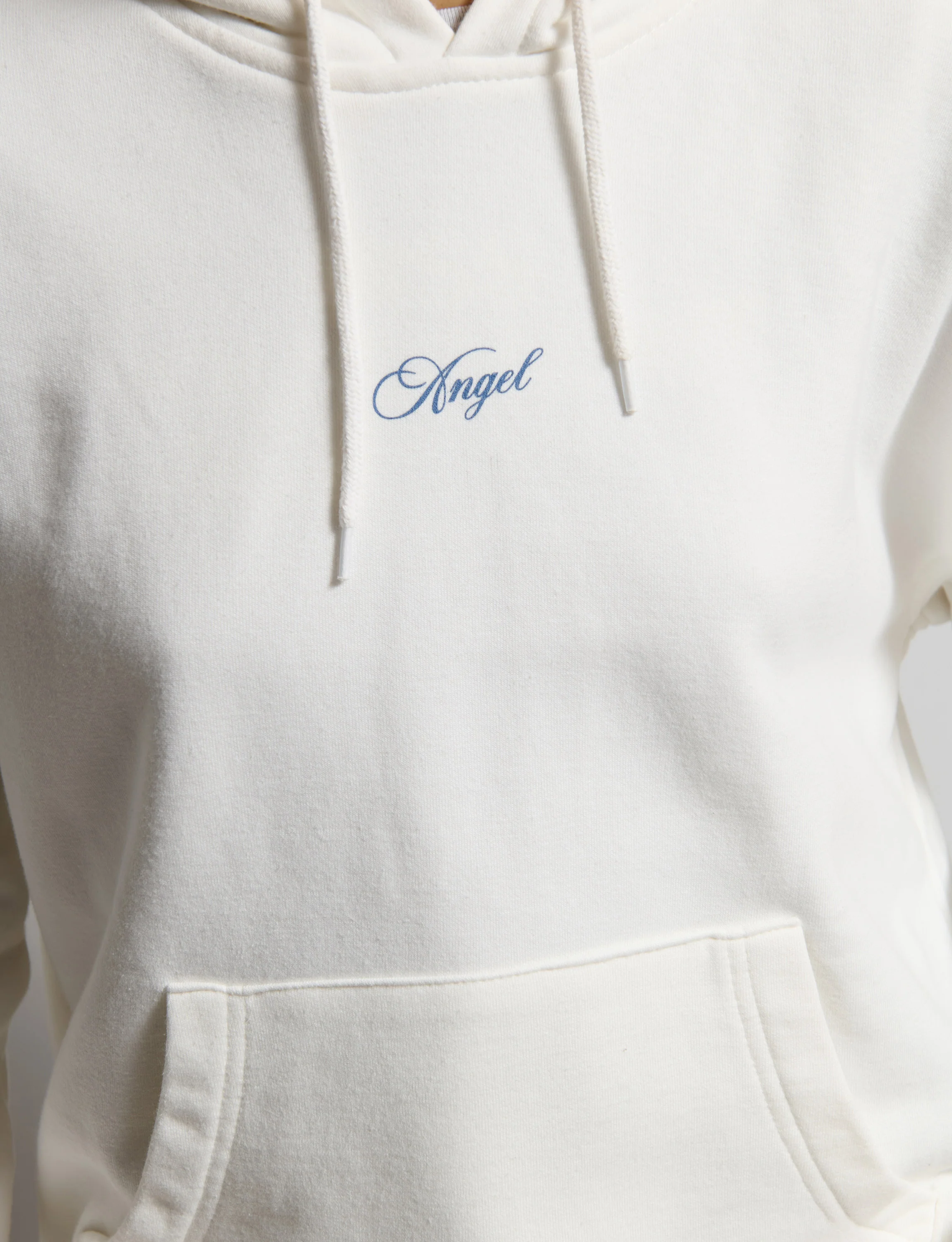 Felpa oversize grigia con stampa - Image 3