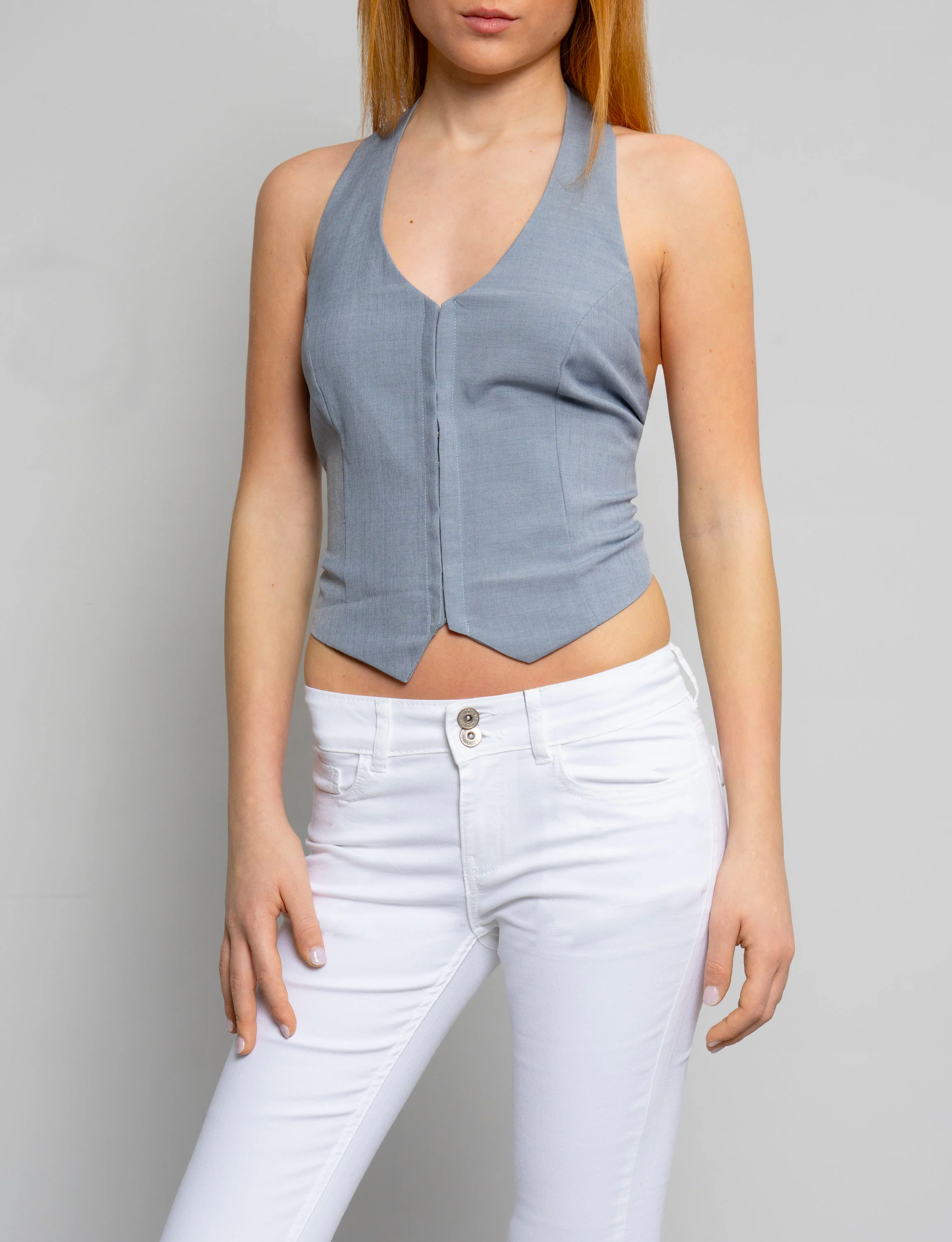 Top gilet a bustino - Image 2