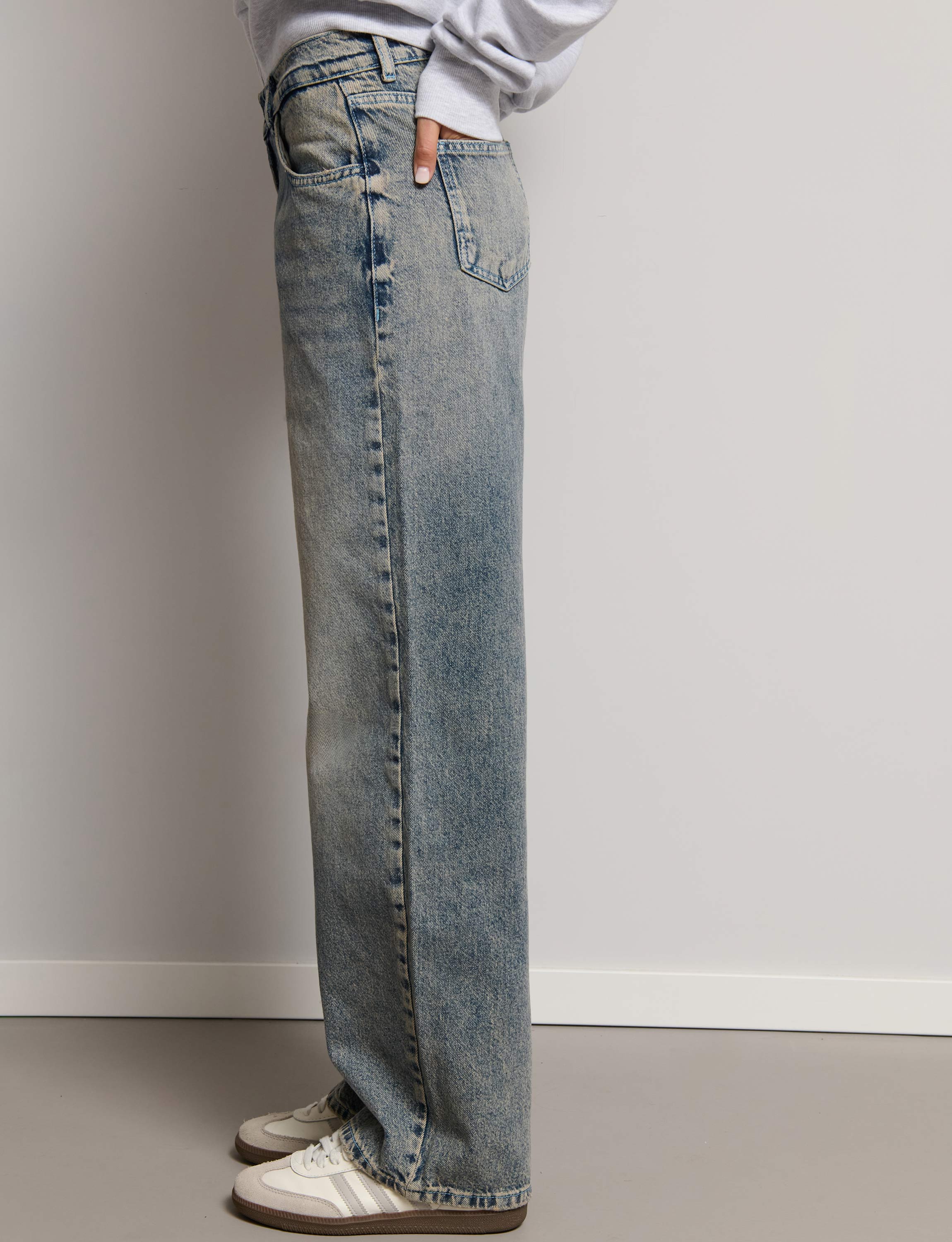 Jeans straight a vita regolare - Image 3