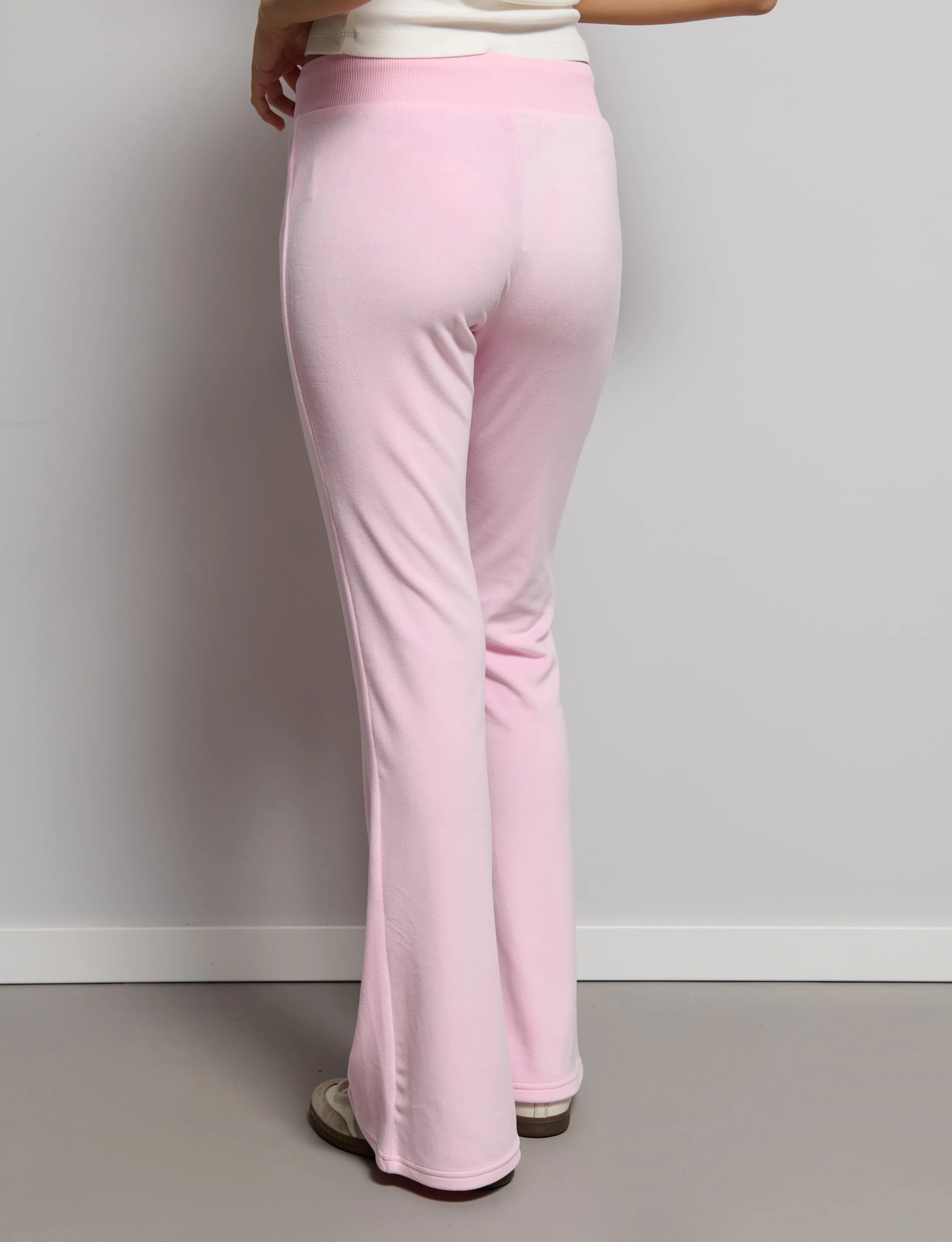 Pantalone ciniglia rosa - Image 4