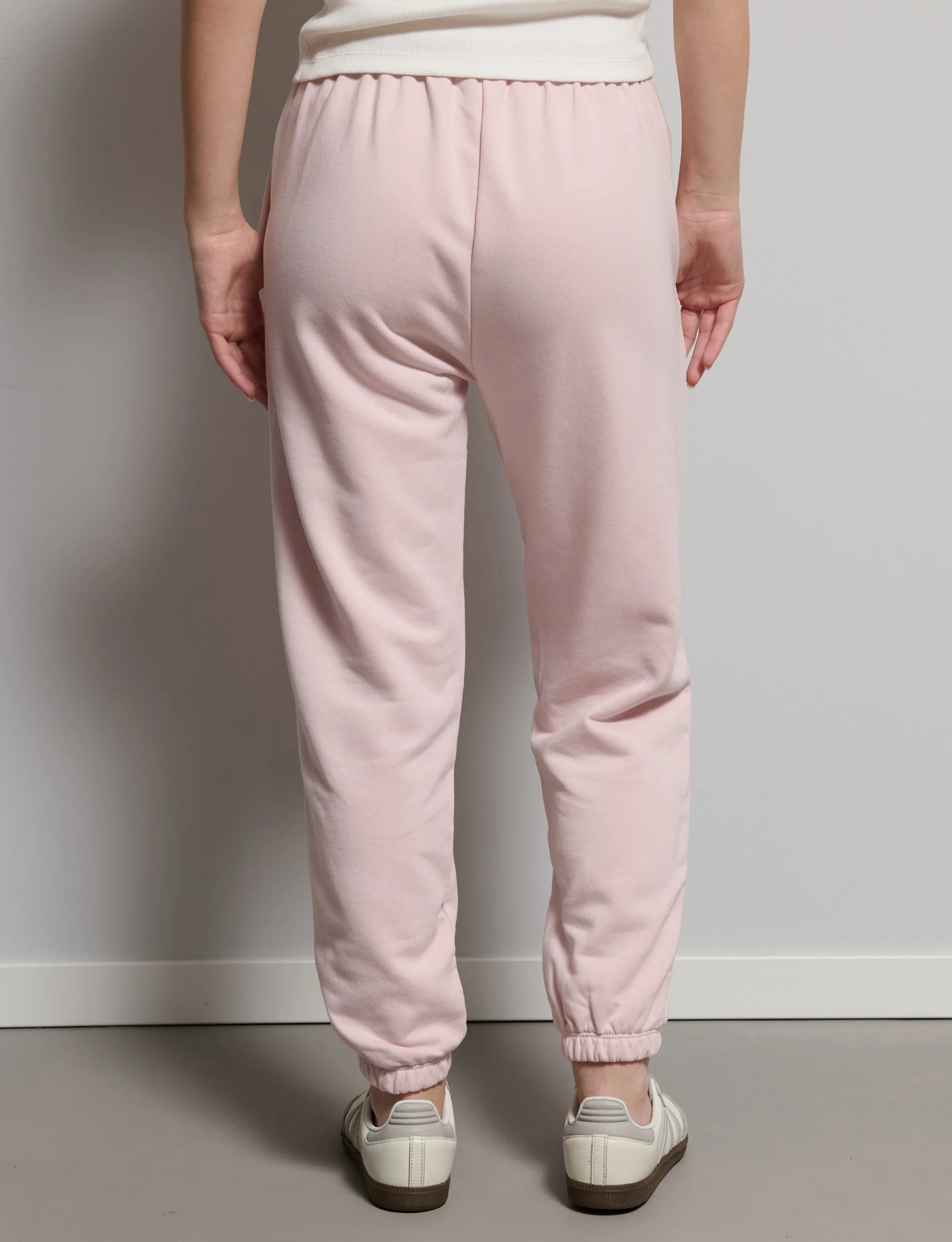 Pantalone rosa in felpa - Image 4