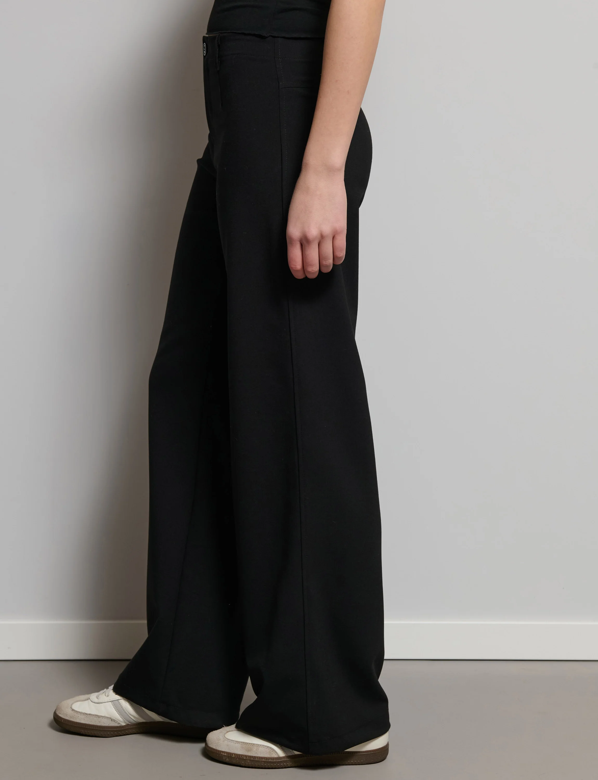 Pantalone sartoriale elegante nero - Image 3