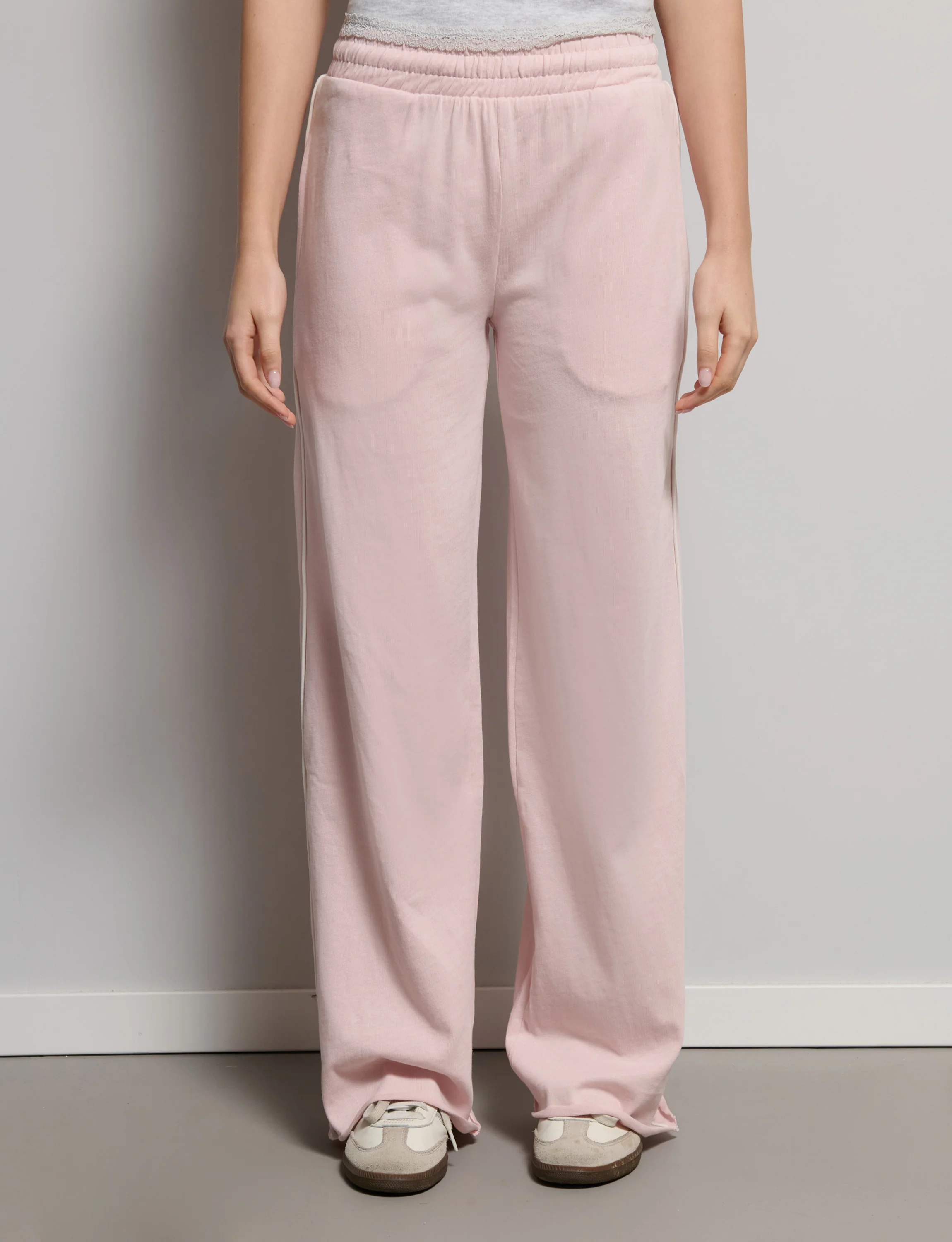 Pantalone tuta wide rosa - Image 3