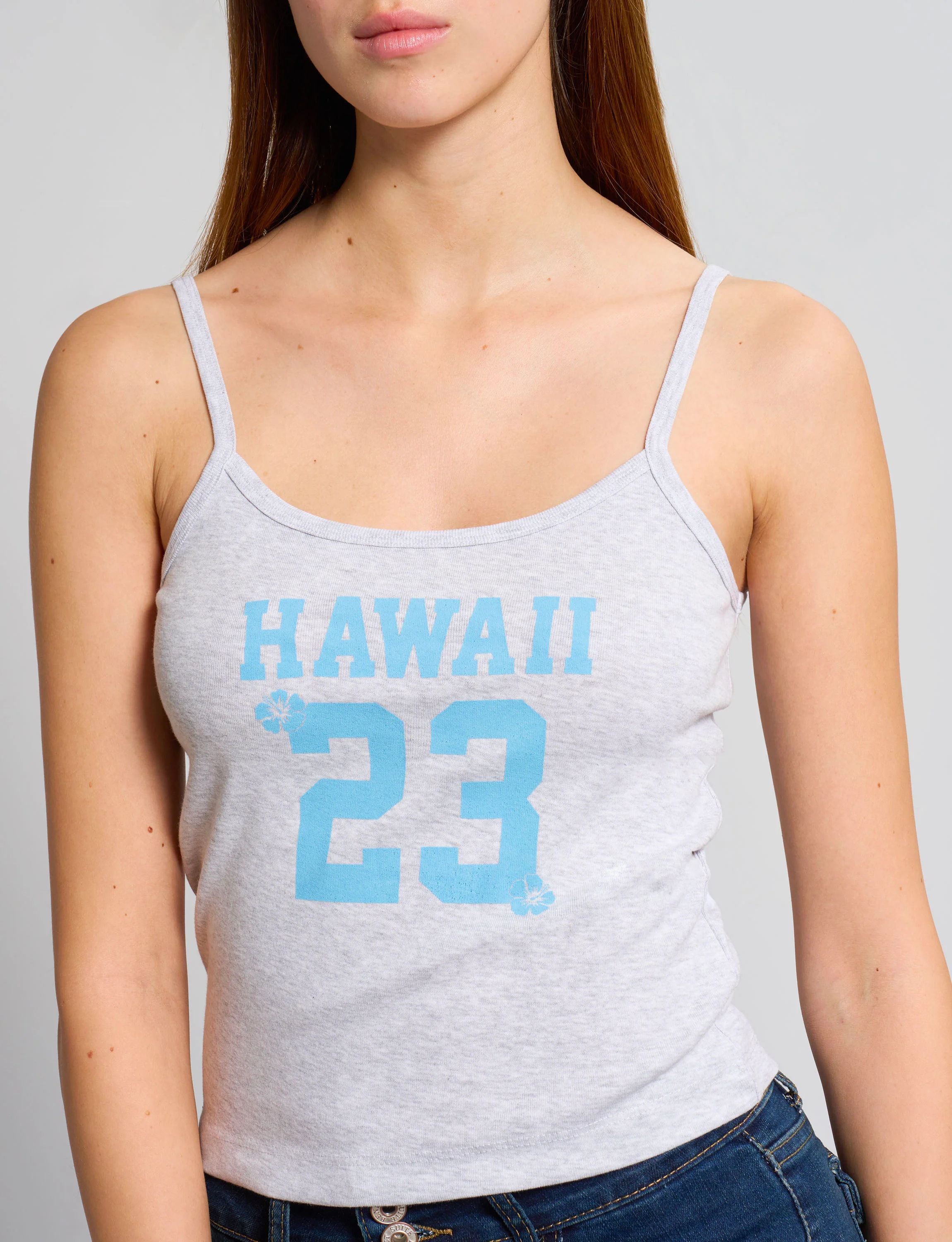 Top canotta con scritta Hawaii e numero 23 - Image 2