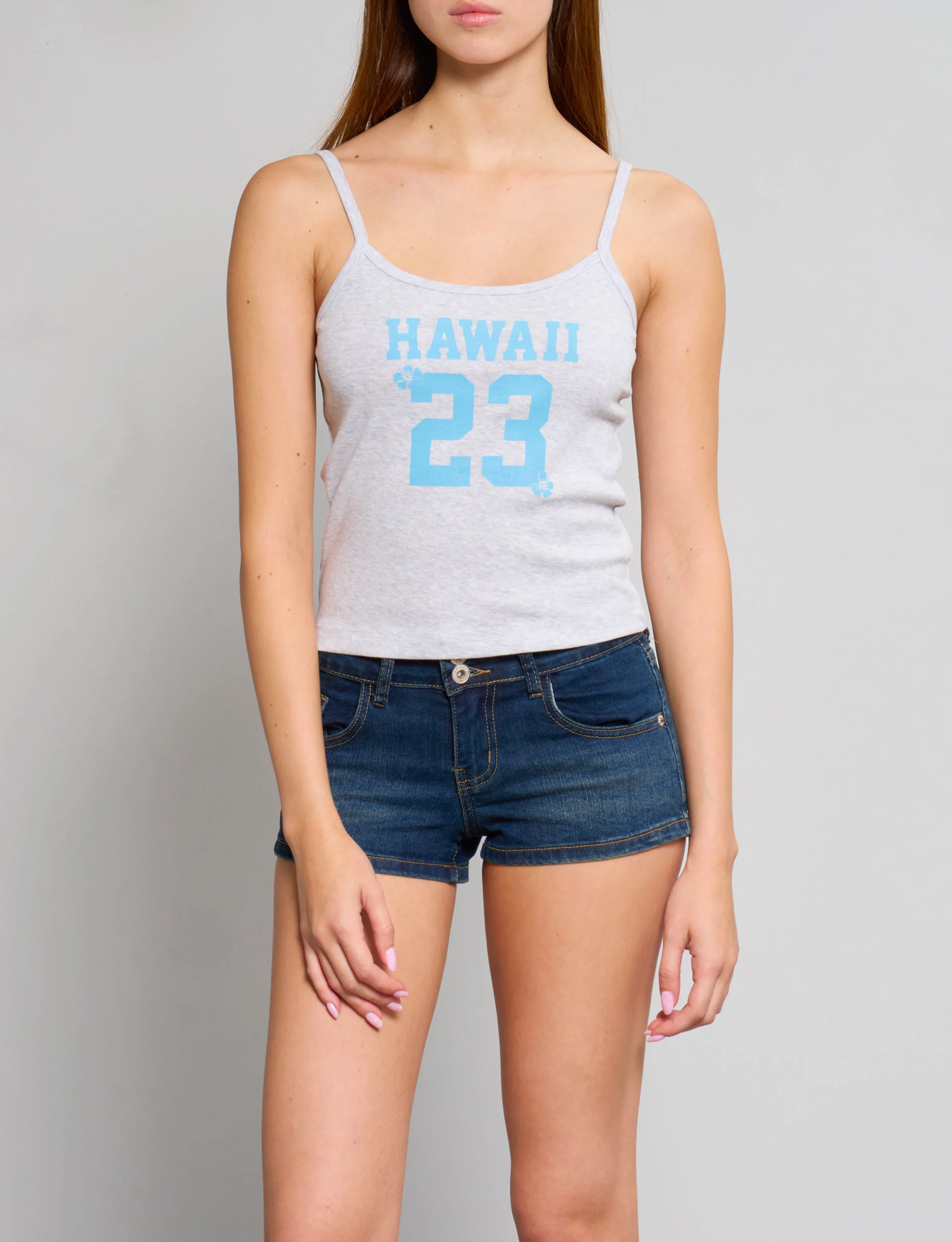 Top canotta con scritta Hawaii e numero 23 - Image 3
