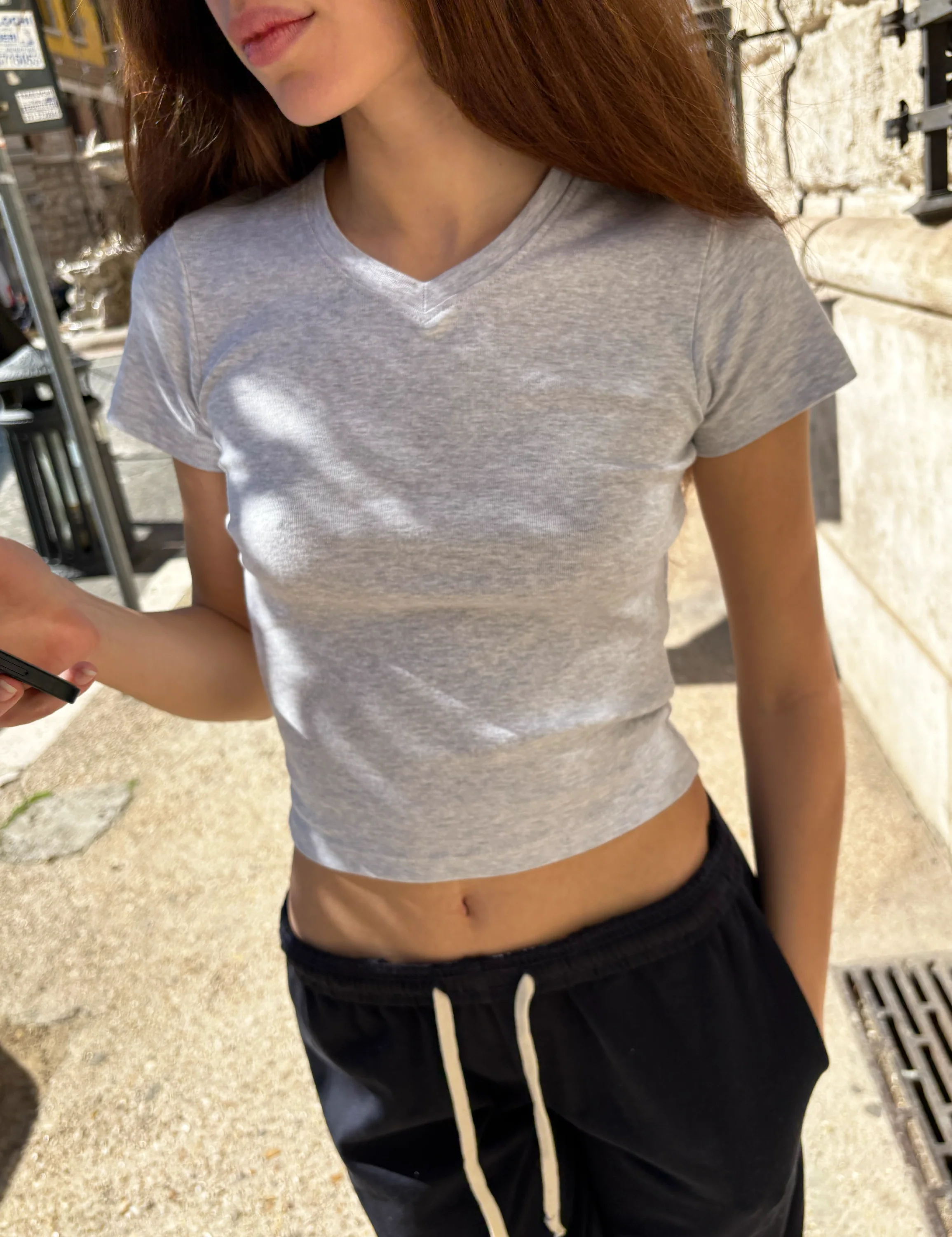 Tshirt scollo a V